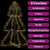 Christmas Cone Tree 200 LEDs Indoor and Outdoor 98x150 cm