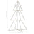 Christmas Cone Tree 200 LEDs Indoor and Outdoor 98x150 cm