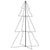 Christmas Cone Tree 240 LEDs Indoor and Outdoor 118x180 cm