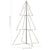 Christmas Cone Tree 240 LEDs Indoor and Outdoor 118x180 cm