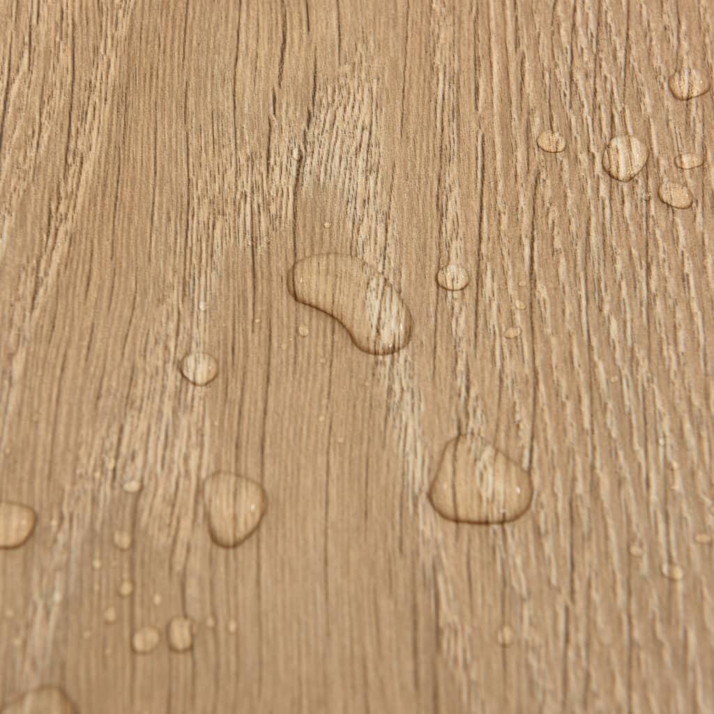 Self-adhesive Flooring Planks 20 pcs PVC 1.86 m² Brown