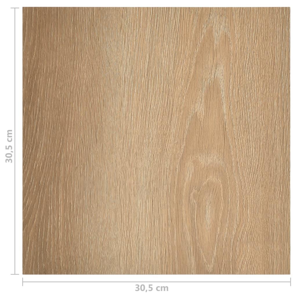 Self-adhesive Flooring Planks 20 pcs PVC 1.86 m² Brown
