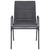 7 Piece Outdoor Dining Set Steel Anthracite