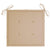 Garden Chairs with Beige Cushions 8 pcs Solid Teak Wood