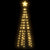 Christmas Cone Tree Warm White 84 LEDs Decoration 50x150 cm