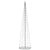 Christmas Cone Tree 136 Warm White LEDs Decoration 70x240 cm