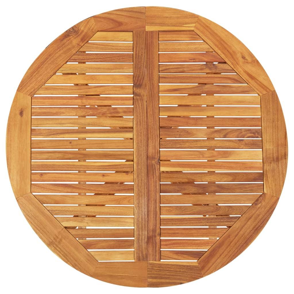 Garden Table 110x110x75 cm Solid Wood Acacia