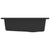 Kitchen Sink with Overflow Hole Black Granite