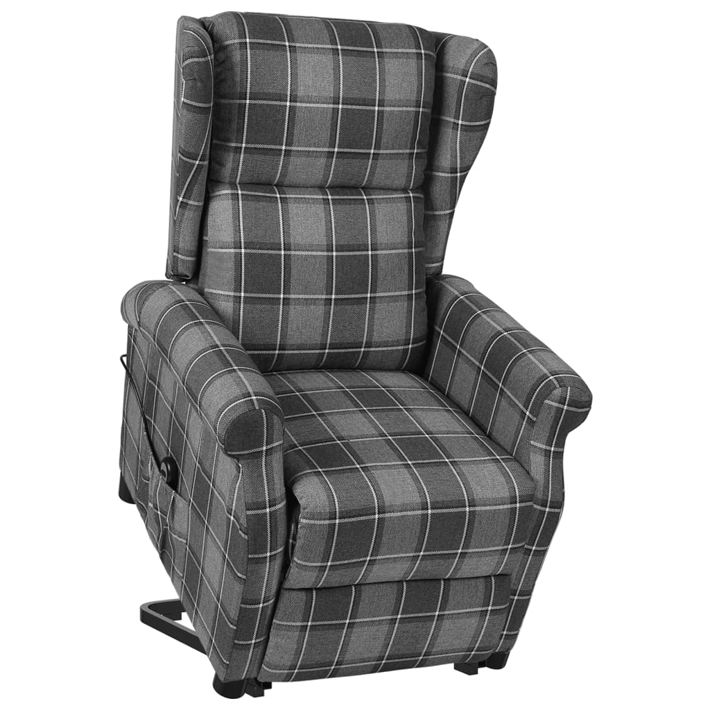 Stand up Chair Grey Fabric