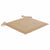 Stackable Garden Chairs with Cushions 4 pcs Solid Teak Wood