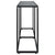 Console Table Black 160x35x75.5cm Tempered Glass