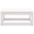 3 Piece Garden Lounge Set White Solid Wood Pine