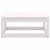 5 Piece Garden Lounge Set White Solid Pinewood