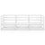 Garden 3-Seater Sofa White Solid Pinewood