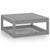 4 Piece Garden Lounge Set Grey Solid Pinewood