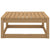 6 Piece Garden Lounge Set Honey Brown Solid Pinewood