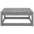 10 Piece Garden Lounge Set Grey Solid Pinewood