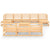 11 Piece Garden Lounge Set Solid Pinewood