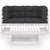3 Piece Garden Lounge Set with Cushions Solid Pinewood