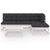 5 Piece Garden Lounge Set with Cushions Solid Pinewood