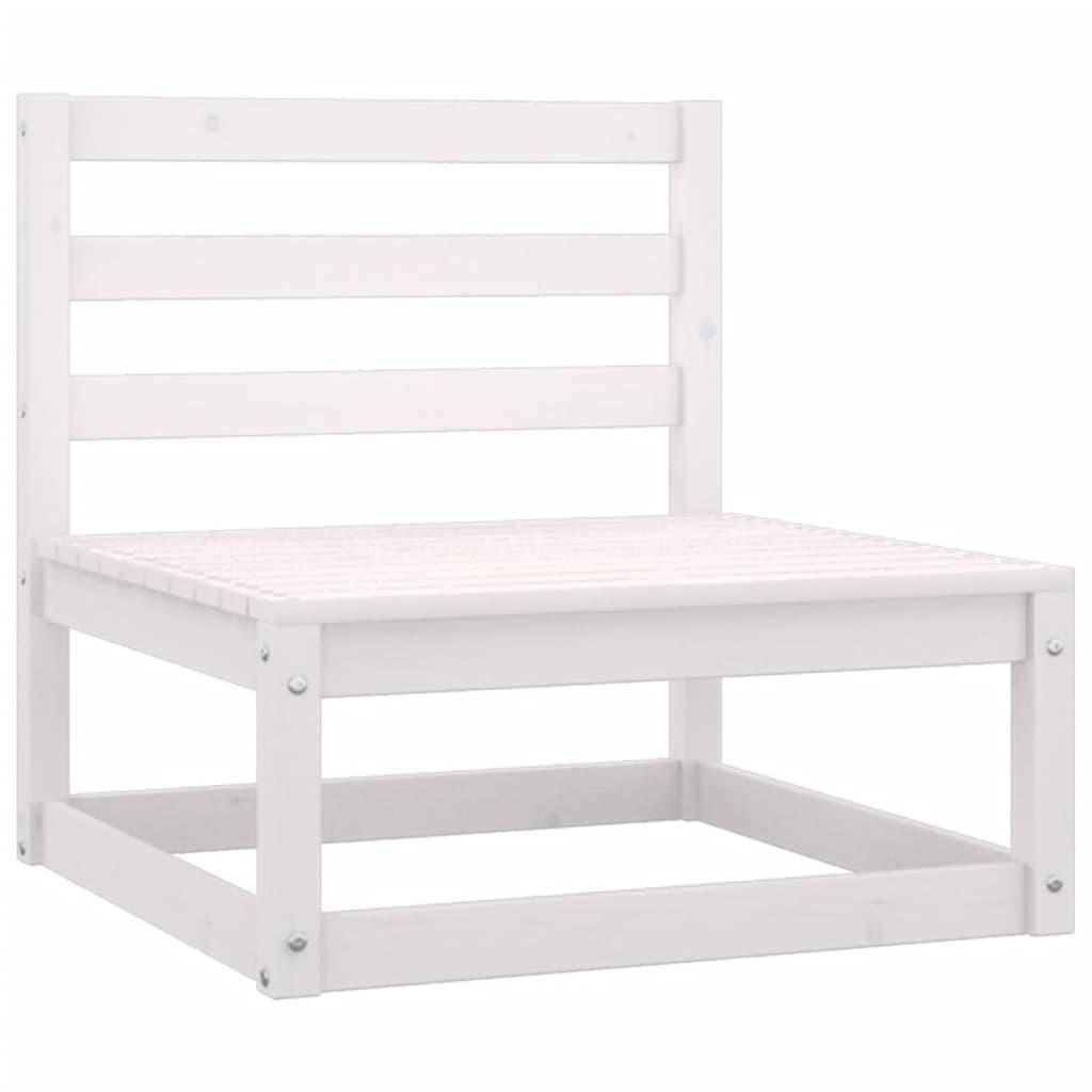 6 Piece Garden Lounge Set with Cushions Solid Pinewood
