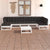 8 Piece Garden Lounge Set with Cushions Solid Pinewood