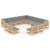 13 Piece Garden Lounge Set with Cushions Solid Pinewood