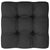 9 Piece Garden Lounge Set with Cushions Black Solid Pinewood