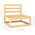 12 Piece Garden Lounge Set with Cushions Solid Pinewood