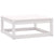 7 Piece Garden Lounge Set with Cushions White Solid Pinewood