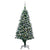 Artificial Pre-lit Christmas Tree with Ball Set&Pine Cones 210 cm
