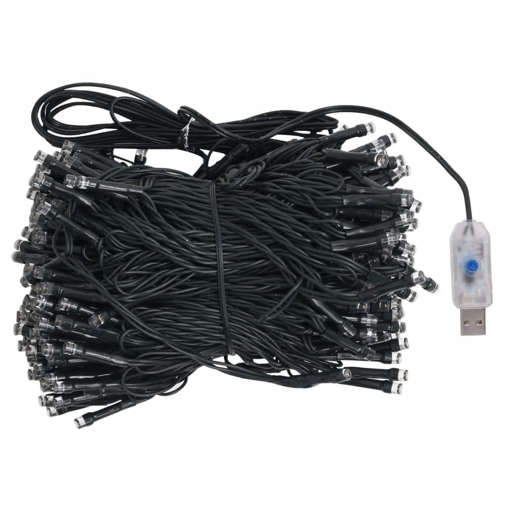 Artificial Christmas Tree LEDs&Ball Set&Flocked Snow Green 300 cm