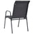 3 Piece Outdoor Dining Set Steel Anthracite