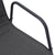 3 Piece Outdoor Dining Set Steel Anthracite
