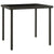 3 Piece Outdoor Dining Set Steel Anthracite