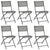 7 Piece Outdoor Dining Set Steel