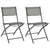 3 Piece Outdoor Dining Set Steel