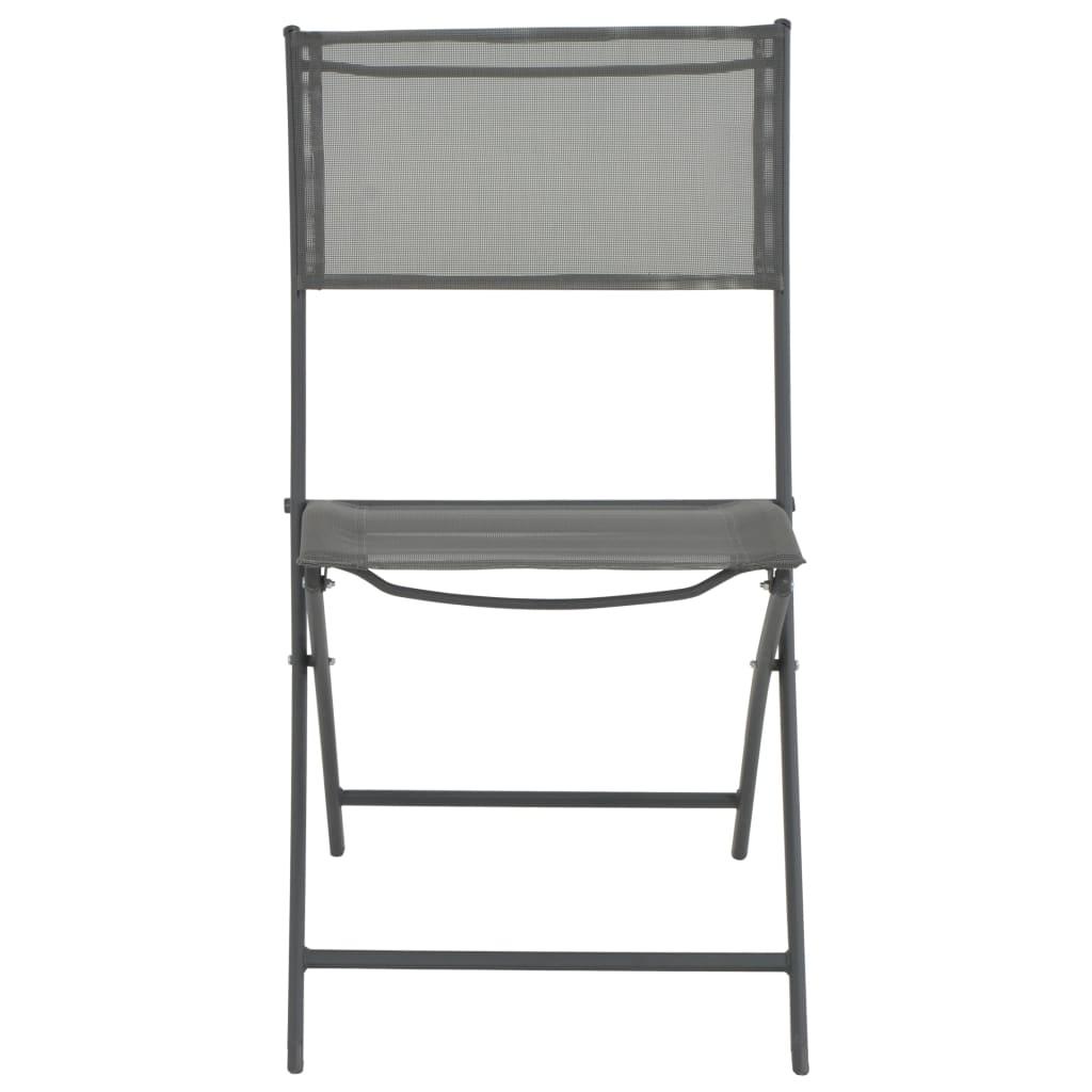 3 Piece Outdoor Dining Set Steel