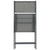 3 Piece Outdoor Dining Set Steel