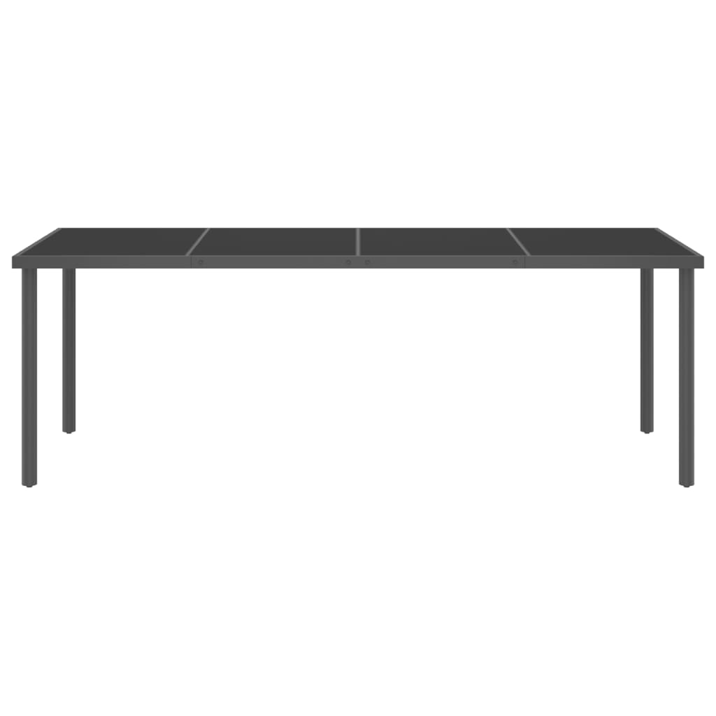 11 Piece Outdoor Dining Set Steel
