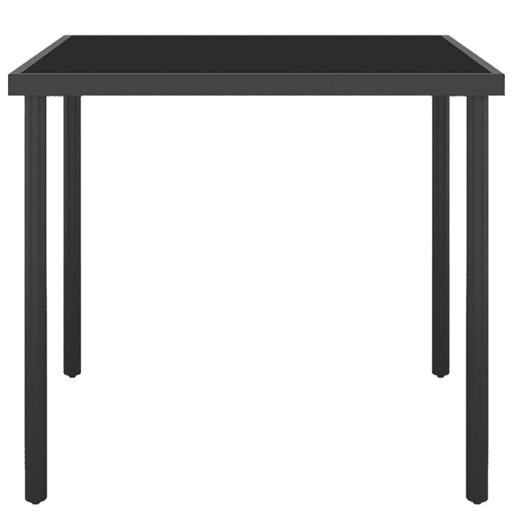 3 Piece Outdoor Dining Set Steel