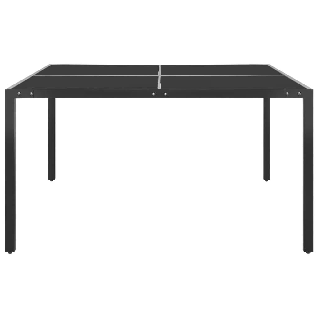 9 Piece Outdoor Dining Set Steel