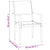 9 Piece Outdoor Dining Set Steel