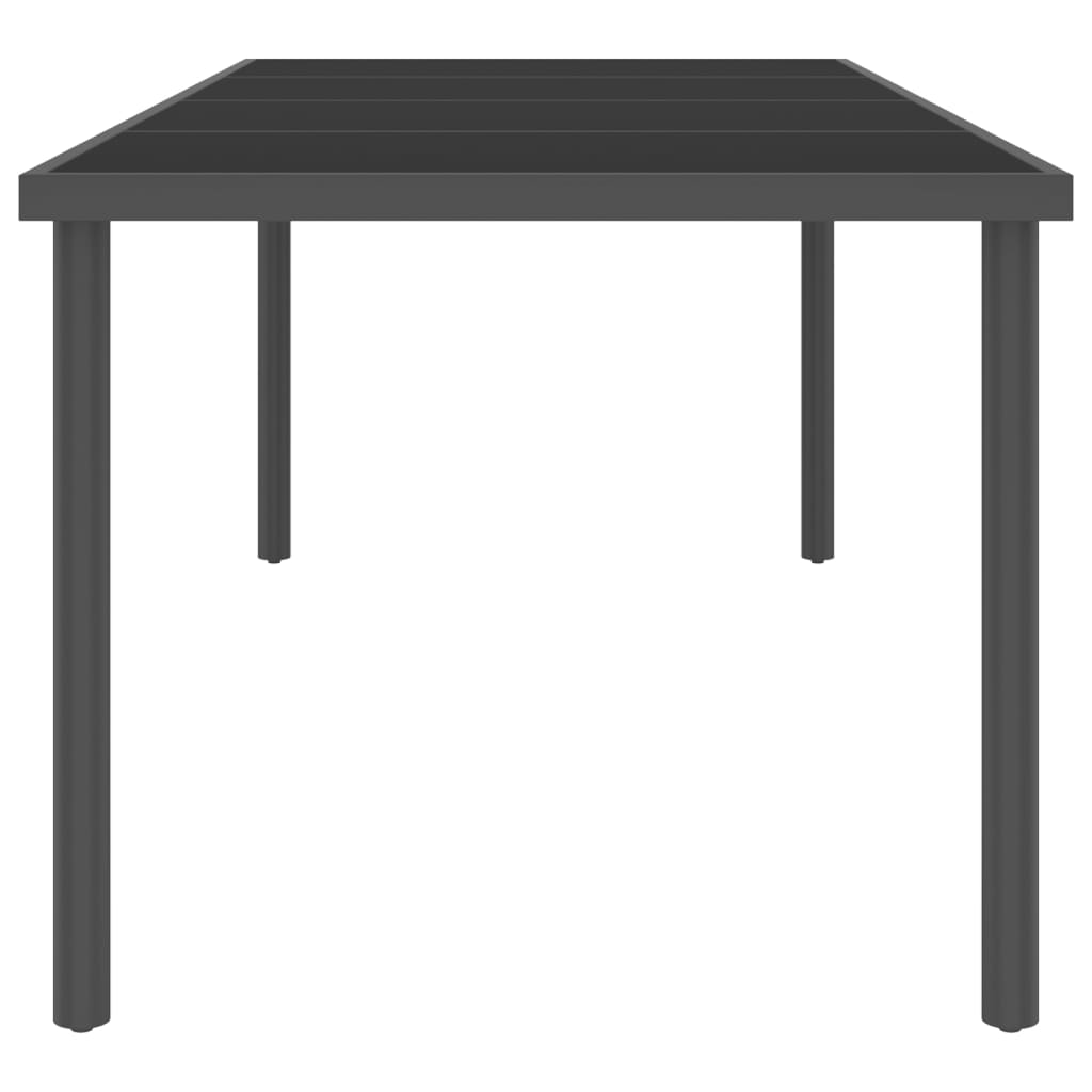 9 Piece Outdoor Dining Set Steel