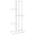 5-Floor Flower Stand 43x22x98 cm White Metal