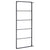 Towel Rack Black 45x10x115 cm Steel