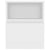 Bed Cabinets 2 pcs White 40x40x50 cm Engineered Wood