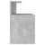 Bed Cabinet Concrete Grey 40x35x60 cm Engineered Wood