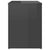 Bed Cabinets 2 pcs High Gloss Grey 40x30x40 cm Engineered Wood