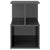Bedside Cabinets 2 pcs High Gloss Grey 35x35x55 cm Engineered Wood